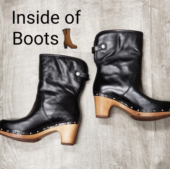 🆕️ NEW UGG Lynnea Leather Studded Boots👢Sz 5 - Picture 4 of 16